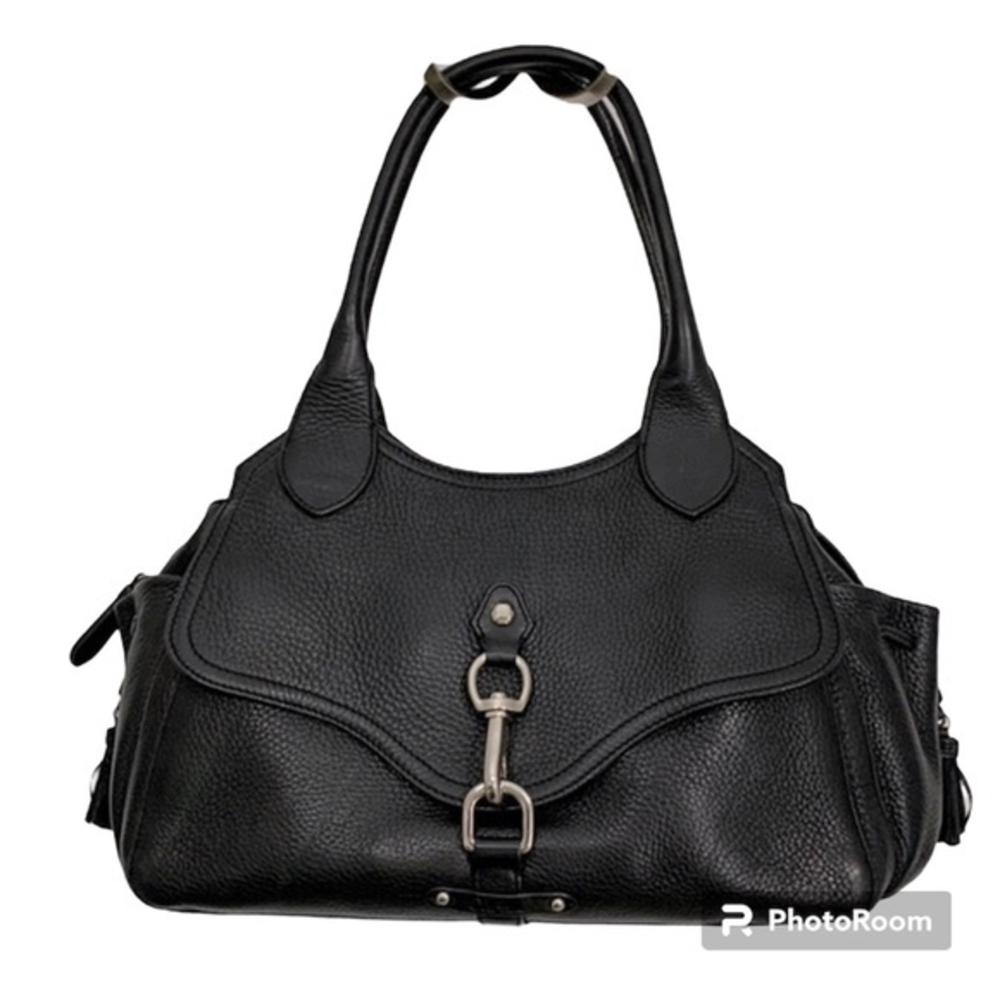 Cole Haan Black Leather Satchel